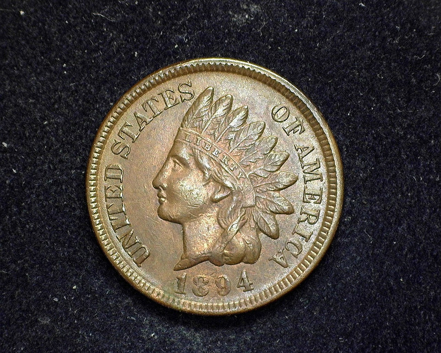 1894 Indian Head Penny/Cent XF - US Coin