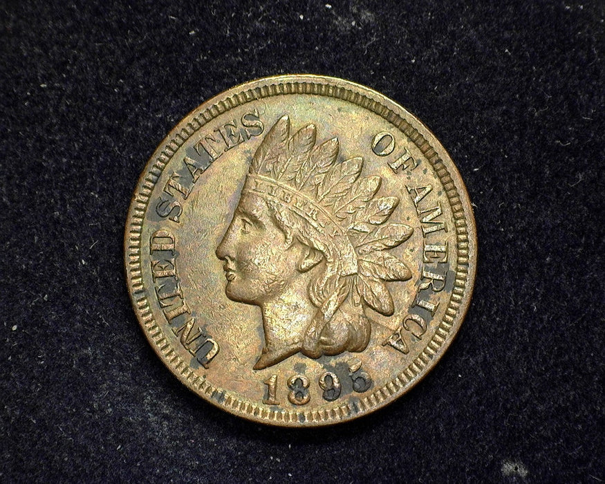 1895 Indian Head Penny/Cent XF Corrosion - US Coin