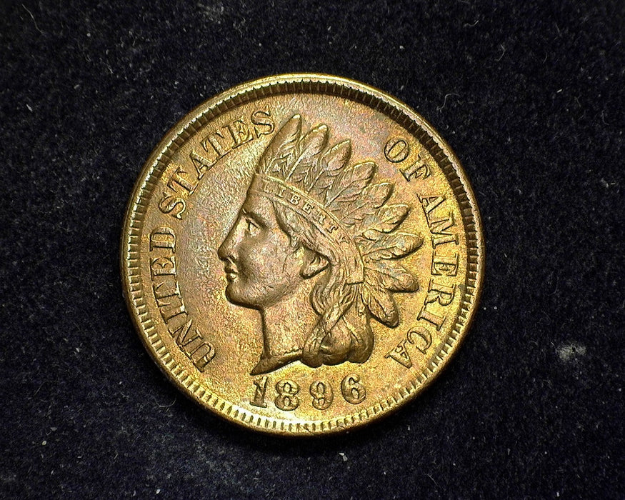 1896 Indian Head Penny/Cent XF - US Coin