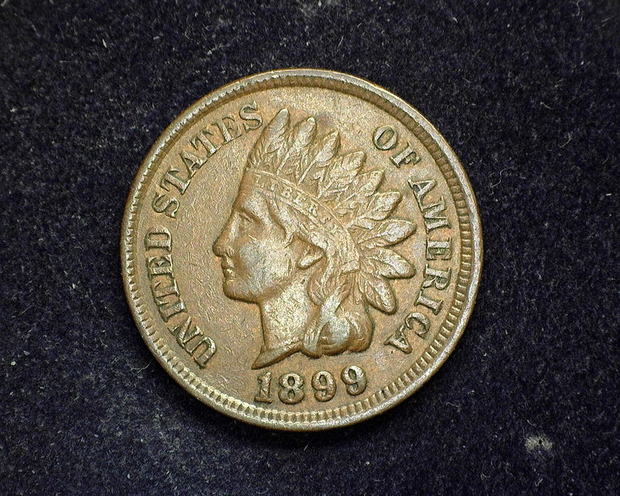 1899 Indian Head Penny/Cent VF - US Coin