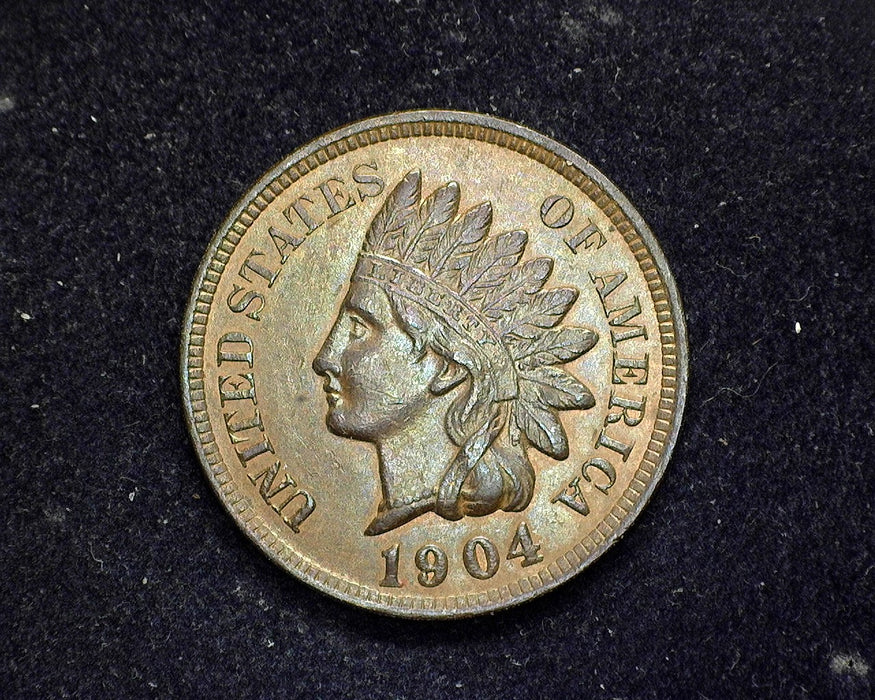 1904 Indian Head Penny/Cent AU - US Coin