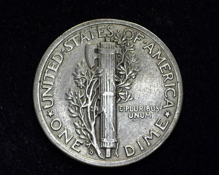 1916 D Mercury Dime F - US Coin