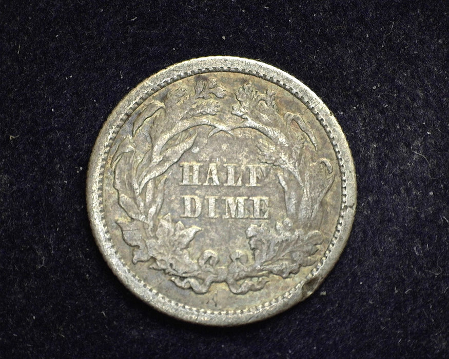 1870 Liberty Seated Half Dime VG - US Coin