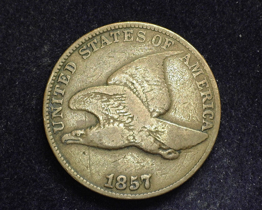 1857 Flying Eagle Penny/Cent VG - US Coin