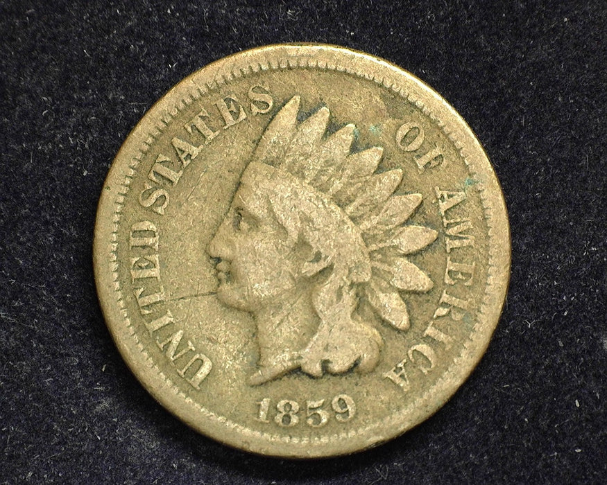 1859 Indian Head Penny/Cent G - US Coin