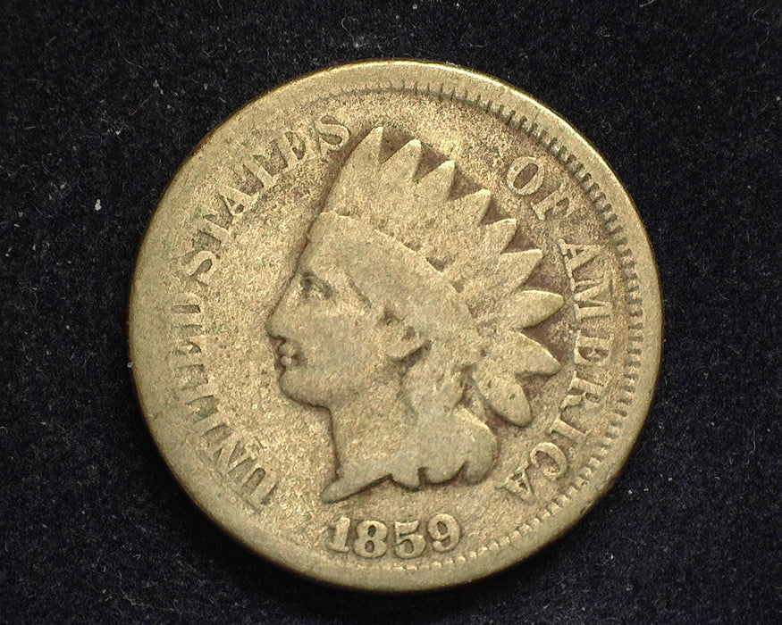 1859 Indian Head Penny/Cent G - US Coin