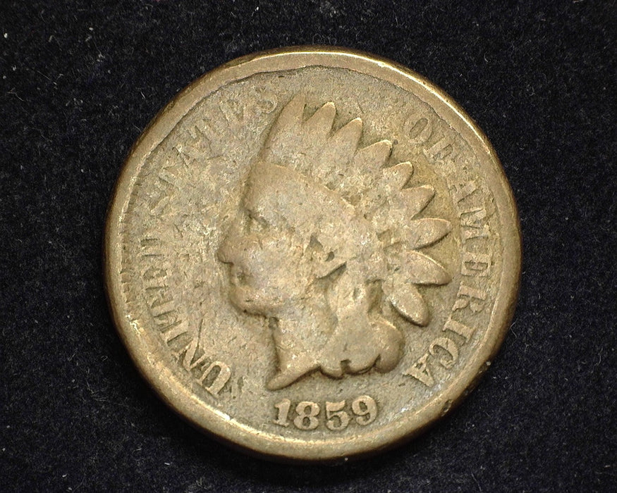 1859 Indian Head Penny/Cent G - US Coin