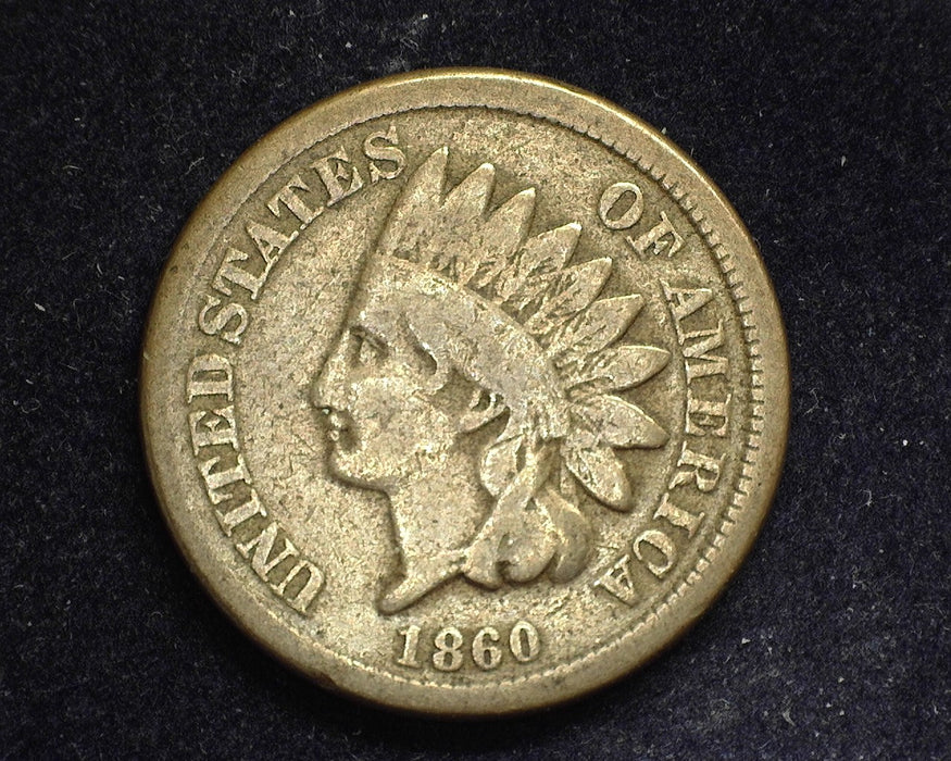 1860 Indian Head Penny/Cent G - US Coin