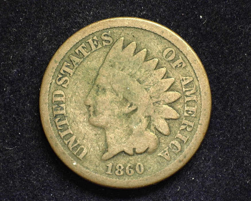 1860 Indian Head Penny/Cent G - US Coin