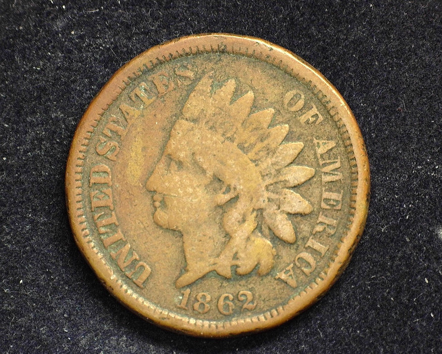 1862 Indian Head Penny/Cent G - US Coin