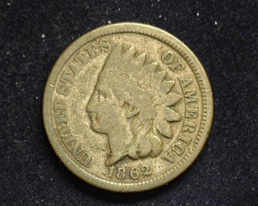 1862 Indian Head Penny/Cent G - US Coin