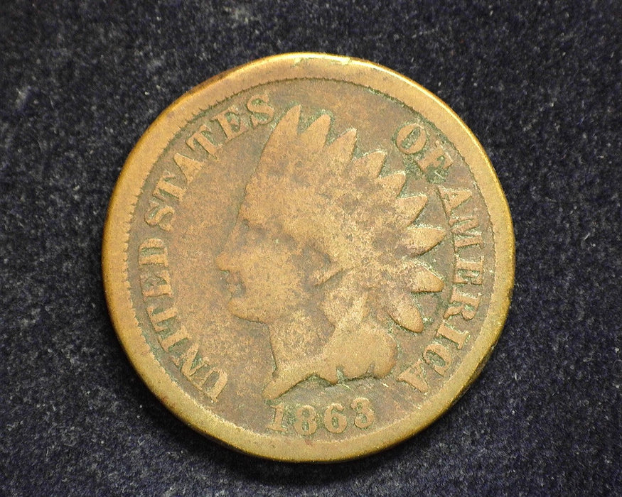 1863 Indian Head Penny/Cent G - US Coin