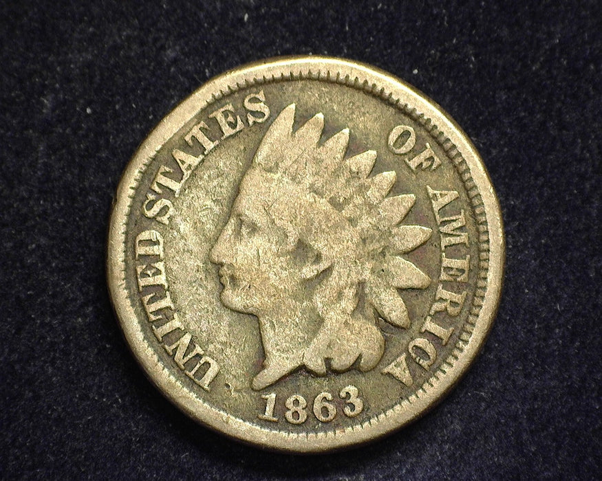 1863 Indian Head Penny/Cent G - US Coin