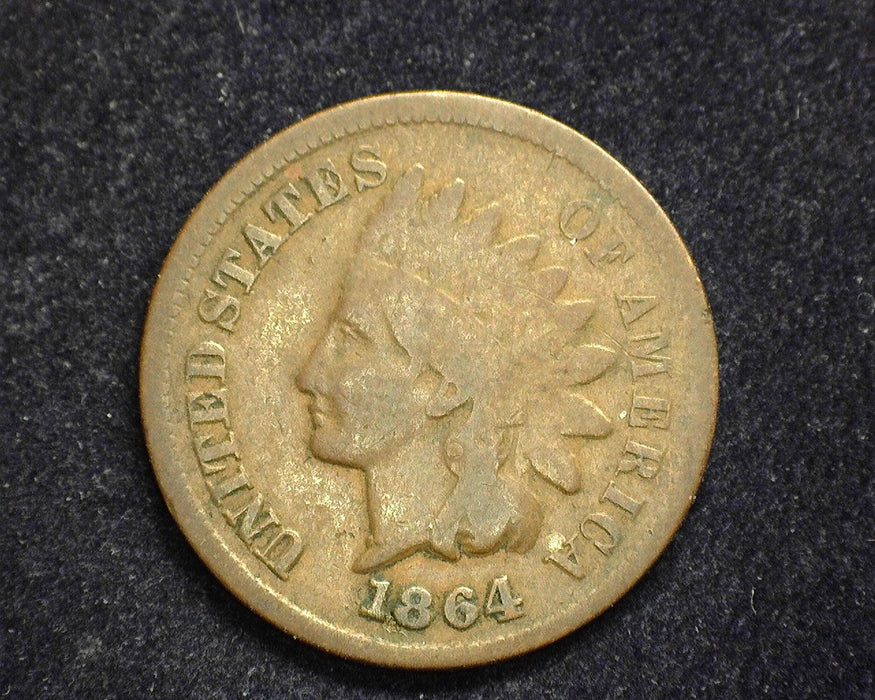 1864 Bronze Indian Head Penny/Cent G - US Coin