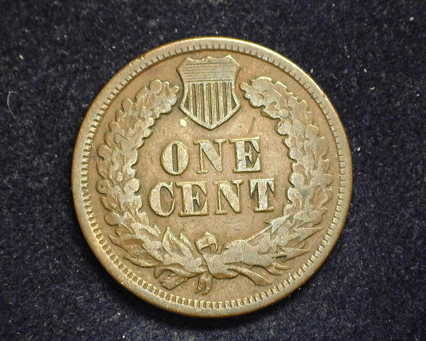 1865 Indian Head Penny/Cent VG - US Coin