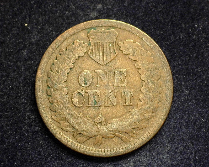 1866 Indian Head Penny/Cent VG - US Coin