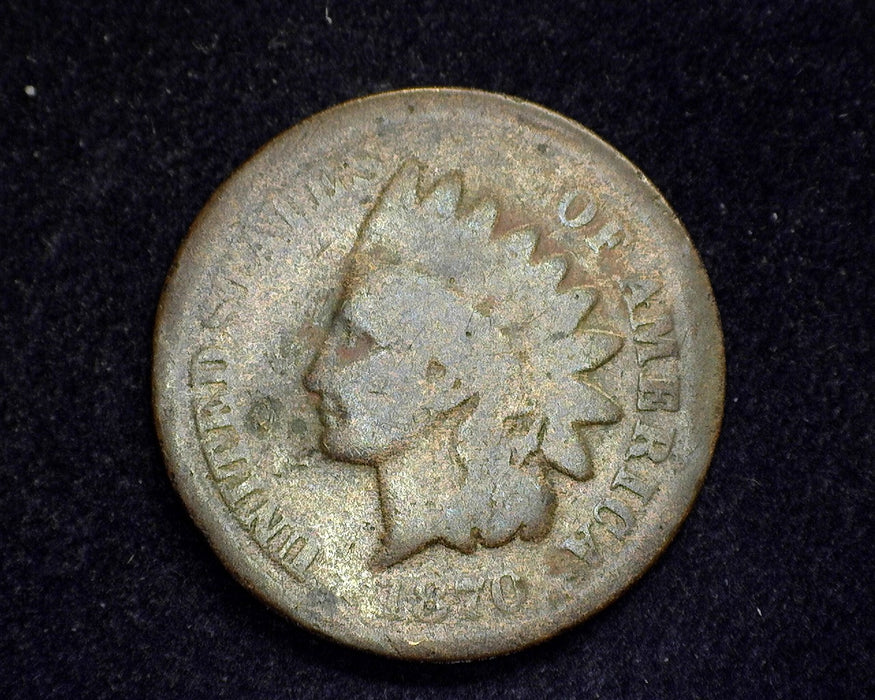 1870 Indian Head Penny/Cent G - US Coin