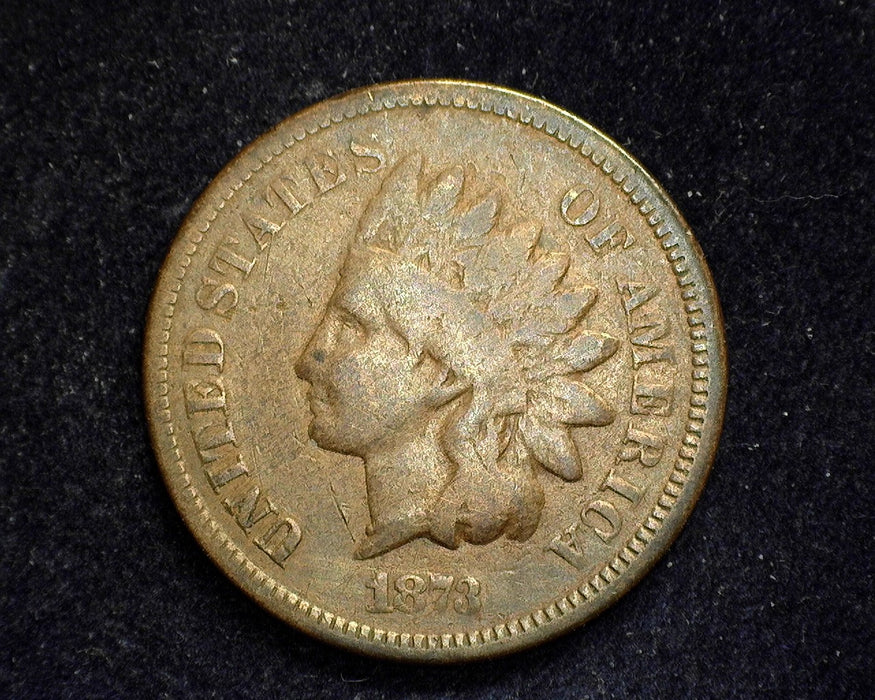 1873 Open 3 Indian Head Penny/Cent G - US Coin