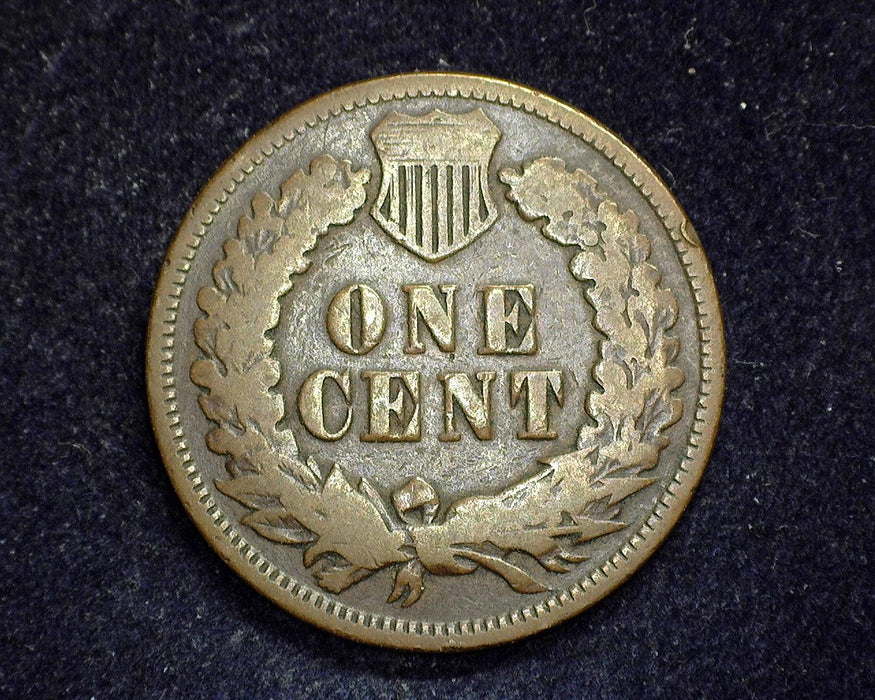 1873 Open 3 Indian Head Penny/Cent G - US Coin