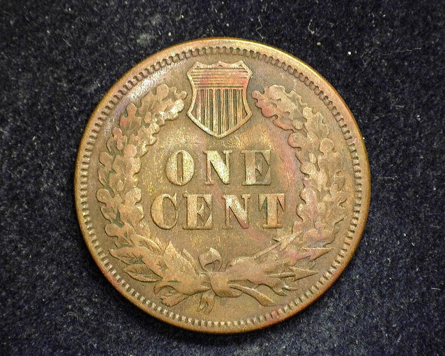 1873 Closed 3 Indian Head Penny/Cent G - US Coin