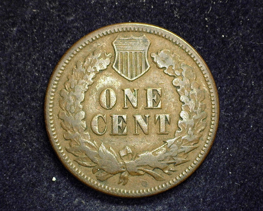 1874 Indian Head Penny/Cent F - US Coin