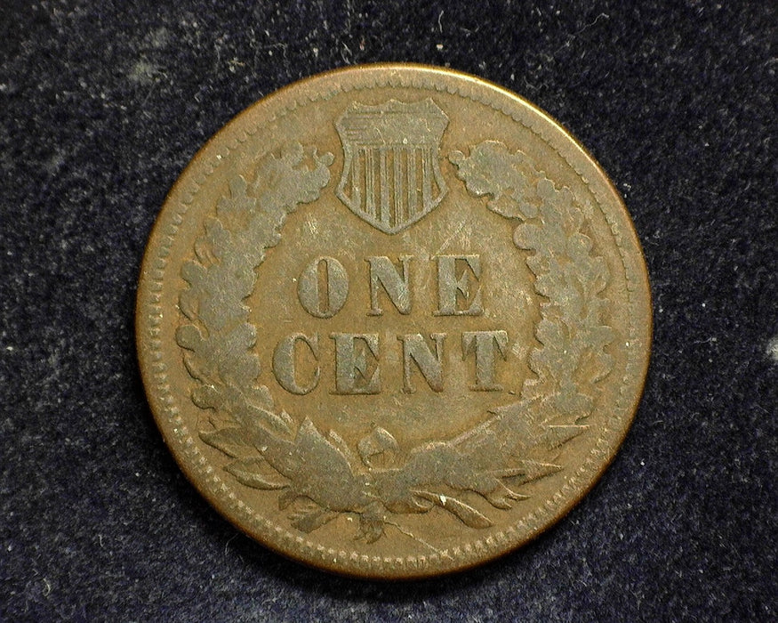 1875 Indian Head Penny/Cent F - US Coin