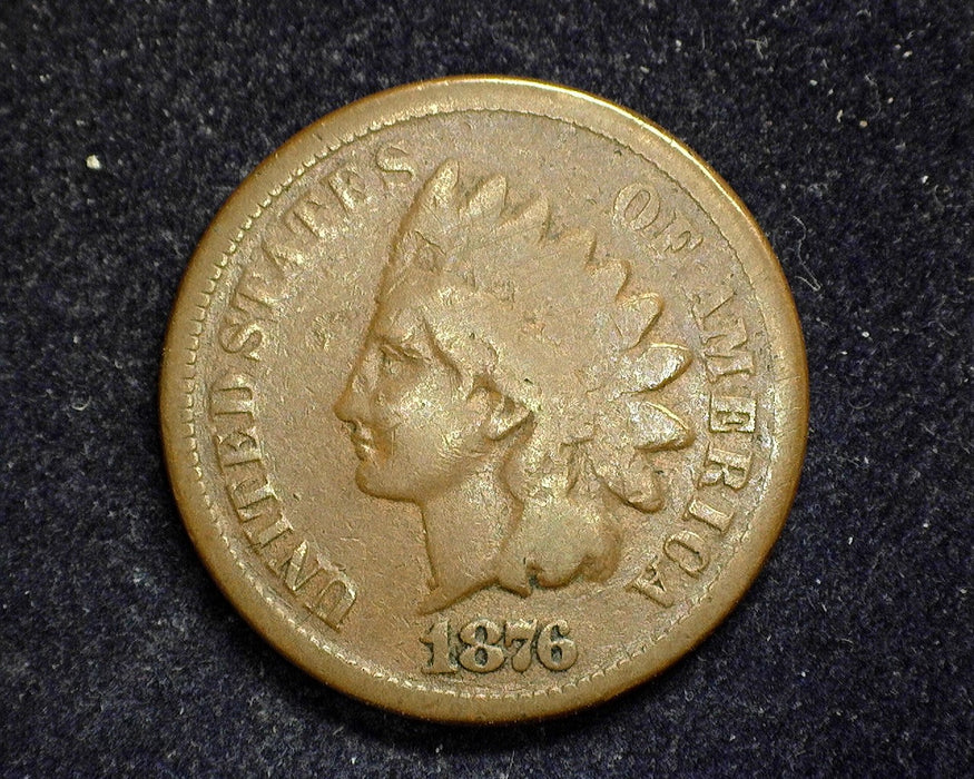 1876 Indian Head Penny/Cent G - US Coin