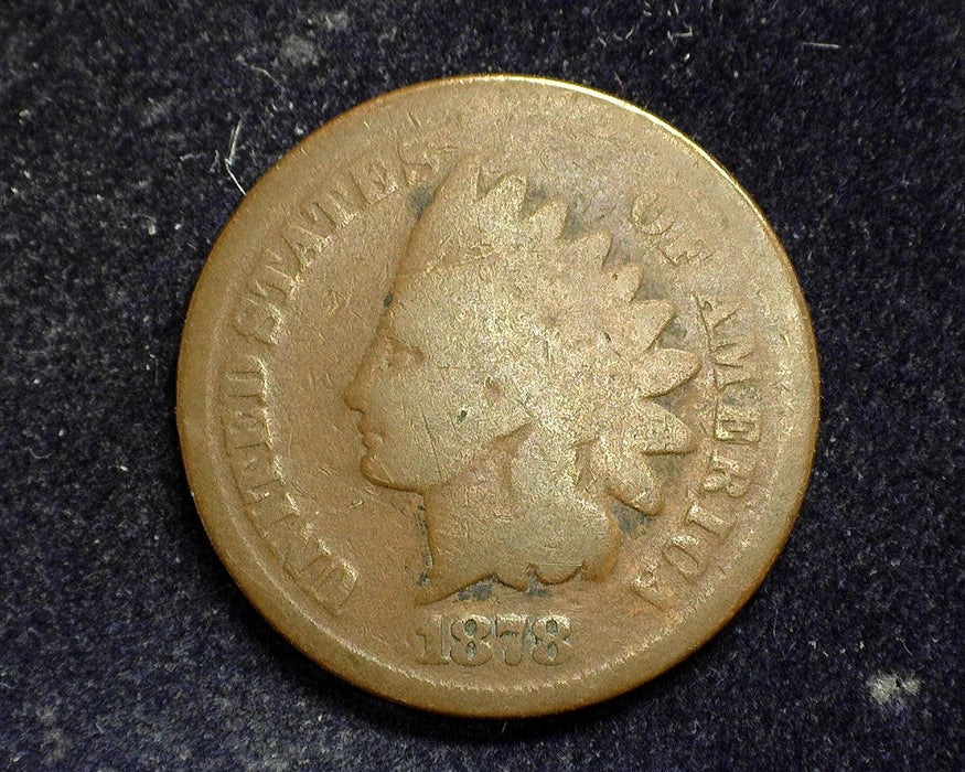 1878 Indian Head Penny/Cent G - US Coin