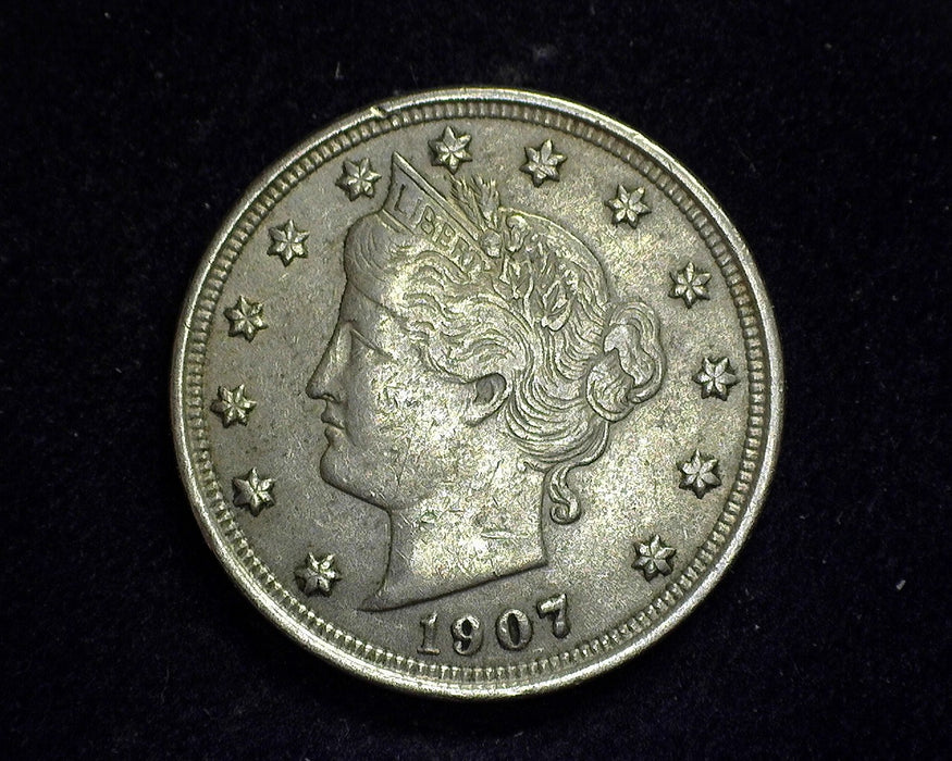 1907 Liberty Head Nickel XF - US Coin