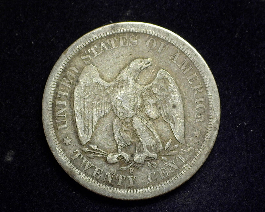 1875 Liberty Seated Twenty Cents VG - US Coin