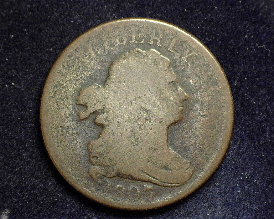 1807 Draped Bust Half Cent G - US Coin