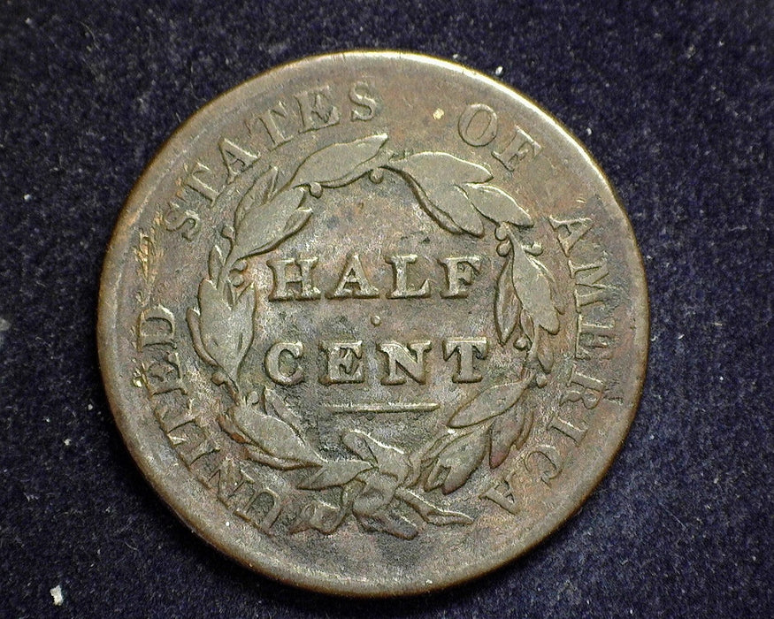 1829 Classic Head Half Cent VG - US Coin