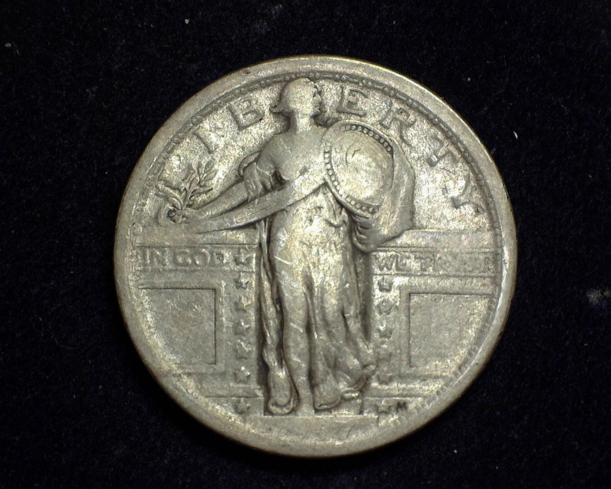 1917 Type 1 Standing Liberty Quarter VG - US Coin