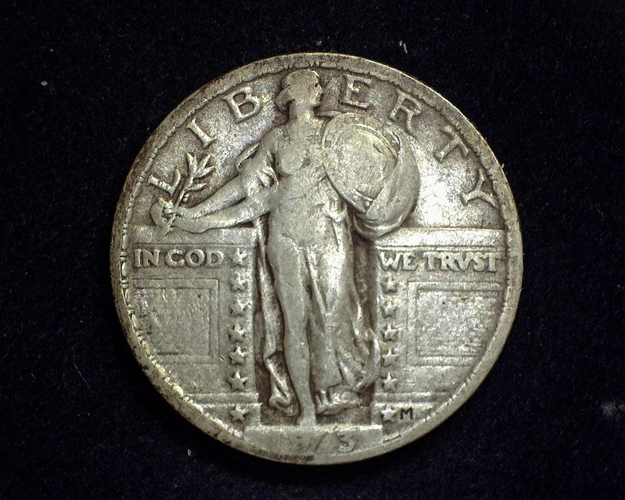 1923 Standing Liberty Quarter F - US Coin