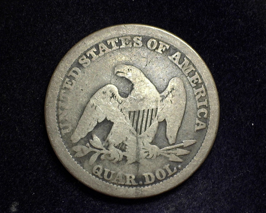 1854 Arrows Liberty Seated Quarter VG - US Coin