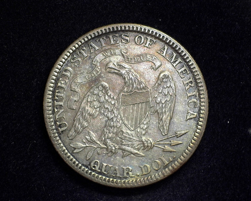 1891 Liberty Seated Quarter AU - US Coin