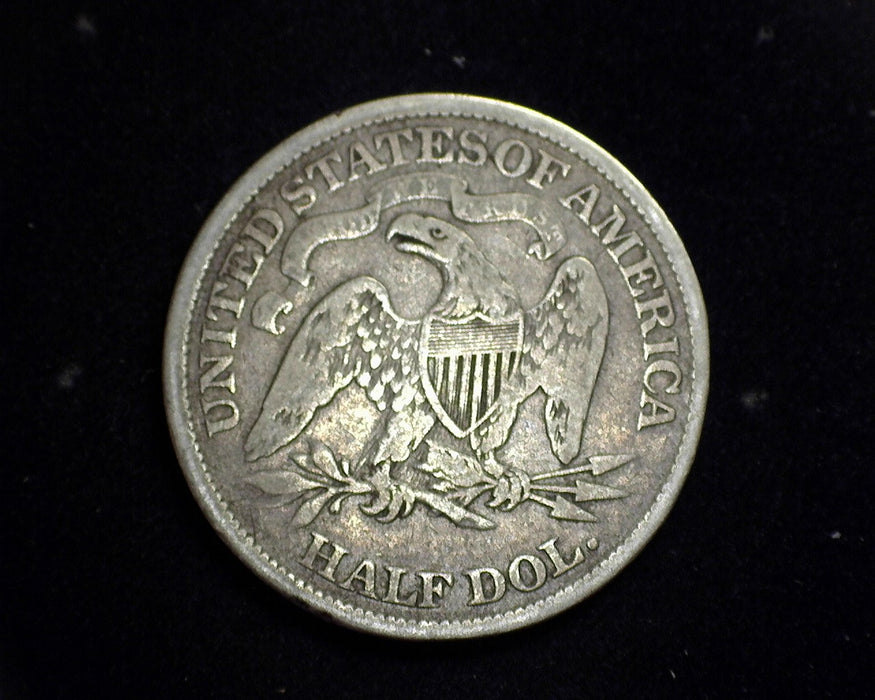 1867 Liberty Seated Half Dollar VG - US Coin