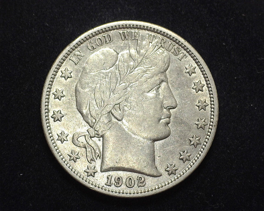 1902 Barber Half Dollar Xf/Au - US Coin