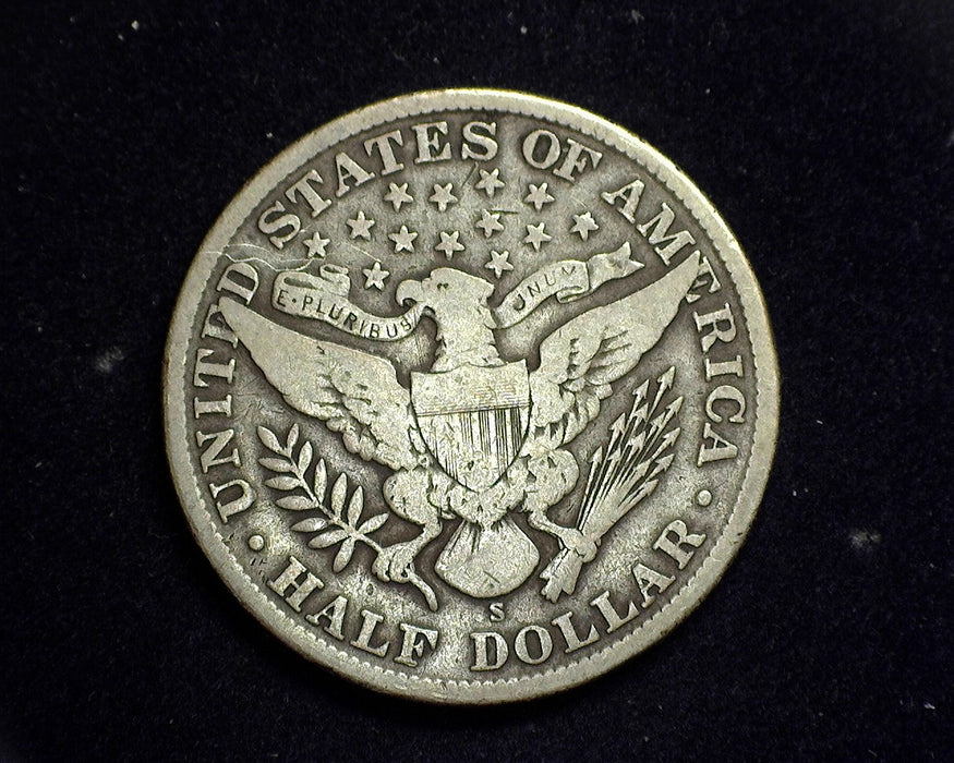 1909 S Barber Half Dollar F - US Coin