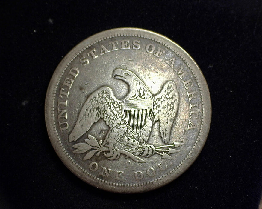 1860 O Liberty Seated Dollar VG - US Coin