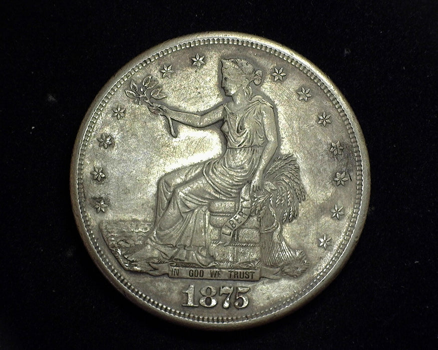 1875 S Trade Dollar XF - US Coin