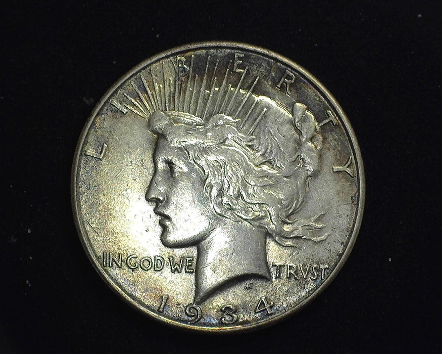 1934 Peace Dollar AU - US Coin