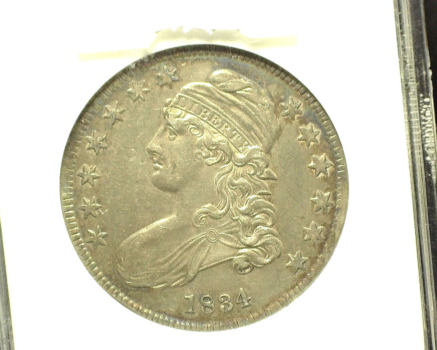 1834 Capped Bust Half Dollar ANACS AU 53 - US Coin