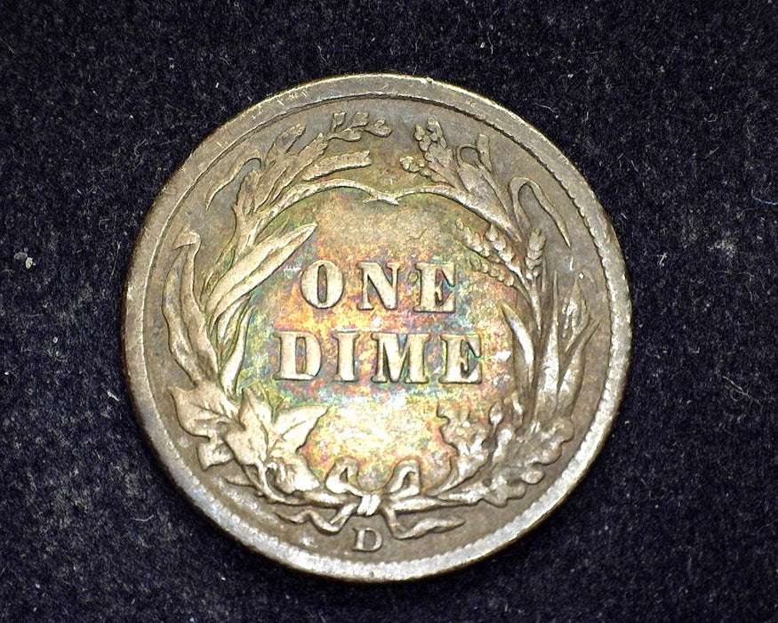 1911 D Barber Dime VF - US Coin