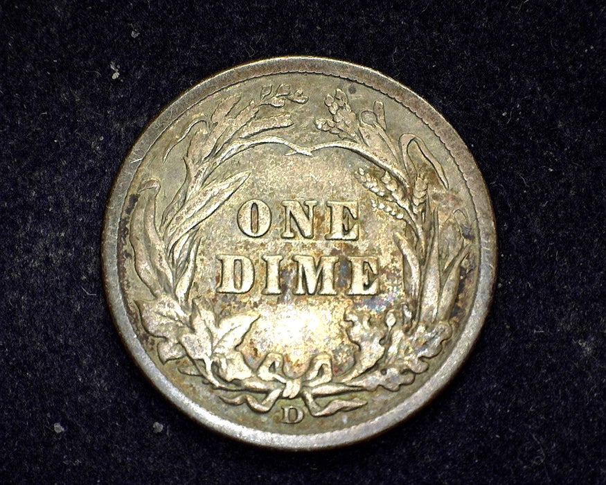 1912 D Barber Dime F - US Coin