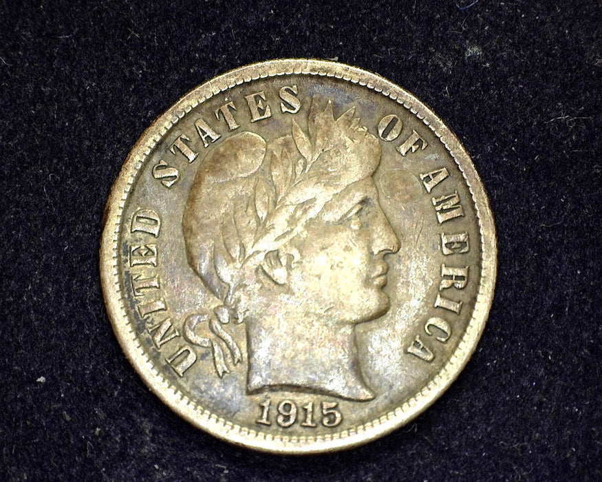 1915 Barber Dime VF - US Coin