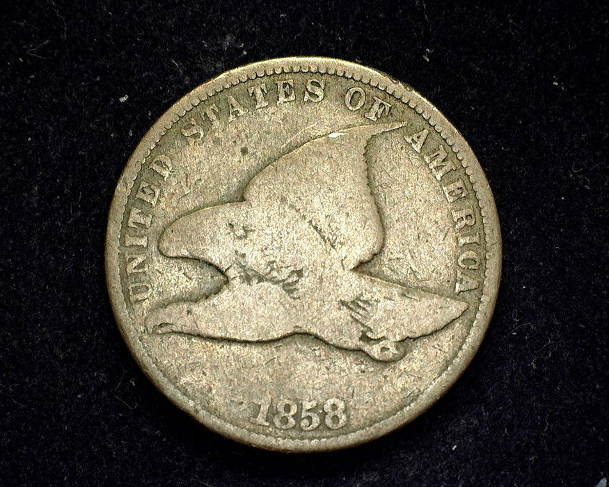 1858 Flying Eagle Penny/Cent G Small letters - US Coin