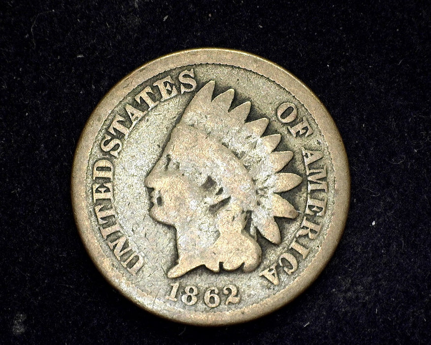 1862 Indian Head Penny/Cent G - US Coin