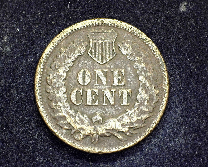 1862 Indian Head Penny/Cent F - US Coin