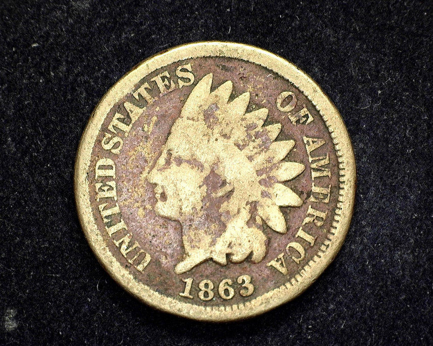 1863 Indian Head Penny/Cent G - US Coin